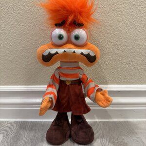 Disney Pixar Inside Out 2 Shaking Anxiety Feature Plush 13” Toy 2024
